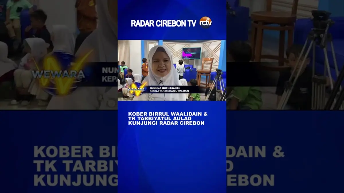 Kober Birrul Waalidain & Tk Tarbiyatul Aulad Kunjungi Radar Cirebon