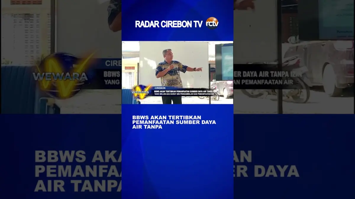 BBWS Akan Tertibkan Pemanfaatan Sumber Daya Air Tanpa Izin
