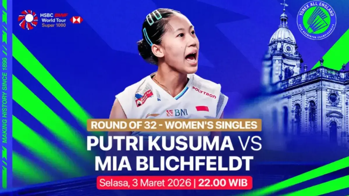 Jadwal All England Open 2026 Hari Pertama 3-4 Maret: Live di Mana? Cek Link Streaming dan Jam Tayangnya! All England Open 2026