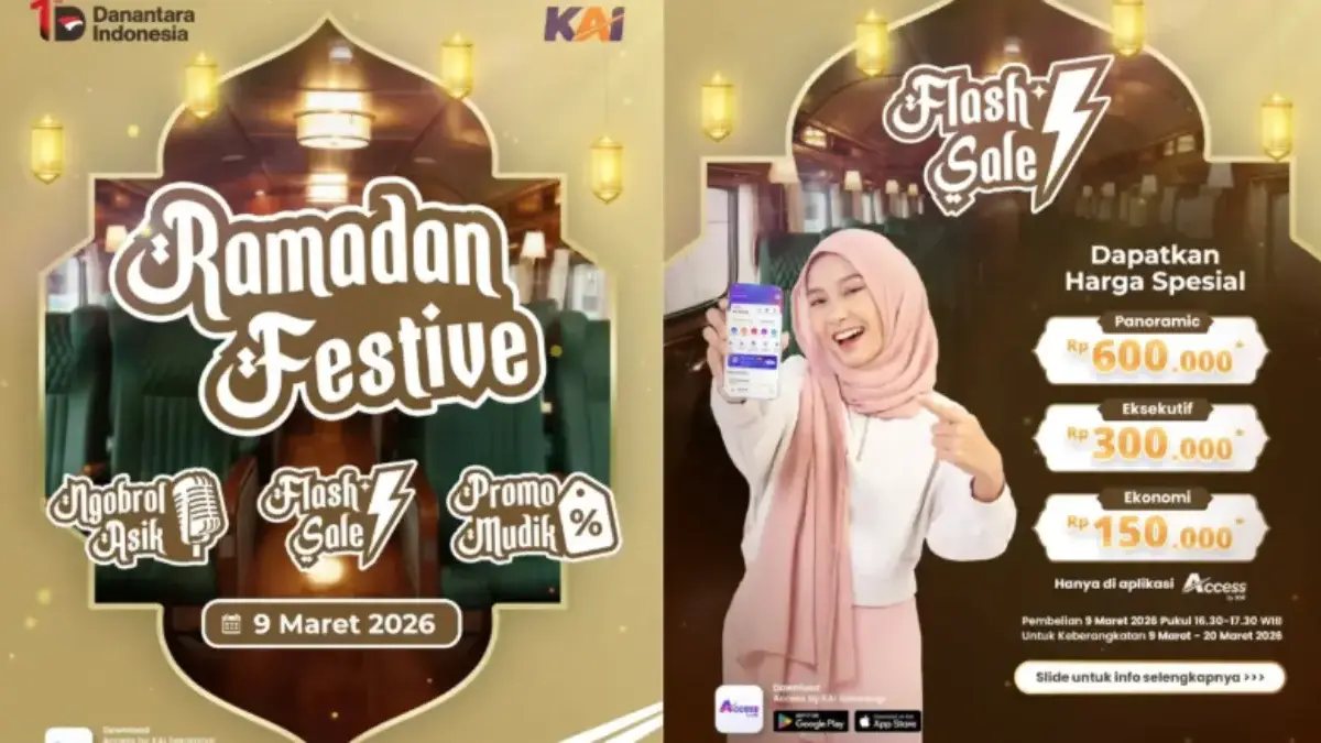 Flash Sale Tiket KAI