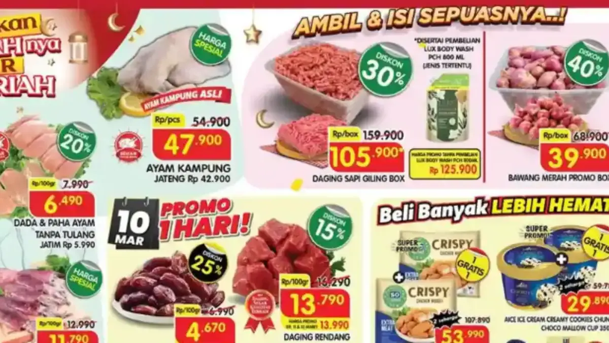 Ada Banyak Promo Hemat! Katalog JSM Superindo 9-15 Maret 2026 Katalog JSM Superindo