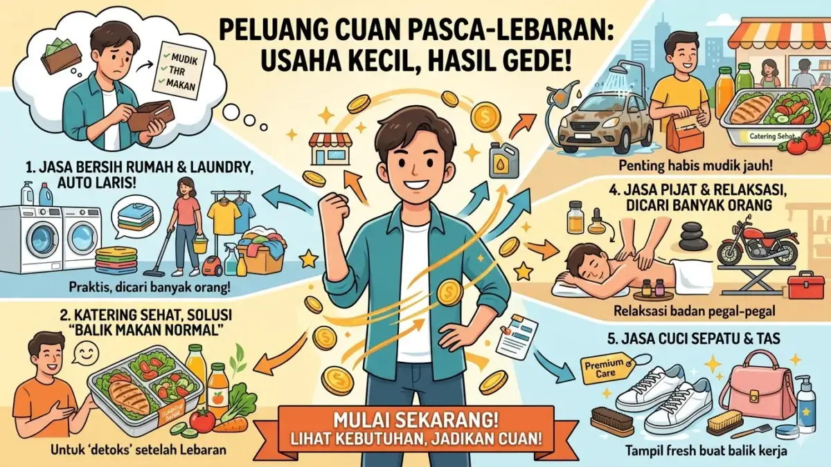 Momen Emas! Ini Peluang Bisnis Setelah Lebaran yang Sering Terlewat Tapi Cuan, Banyak Dicari Orang! dok.ist