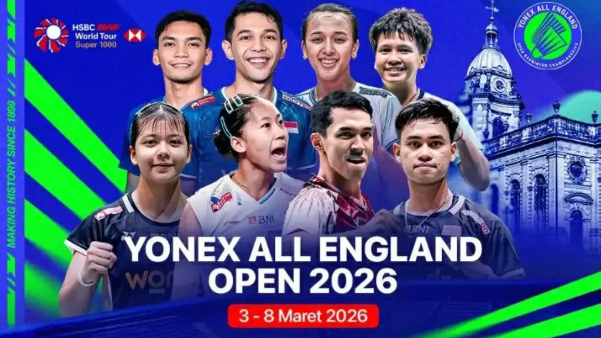 Jadwal All England Open 2026 Lengkap Serta Cara Nonton Live Streaming di Vidio dan TV All England 2026