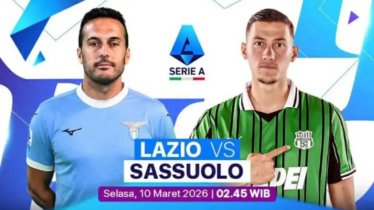 Prediksi Lazio vs Sassuolo di Serie A: Tuan Rumah Wajib Bangkit, Tim Tamu Datang dengan Percaya Diri Liga Italia Serie A 2025/2026