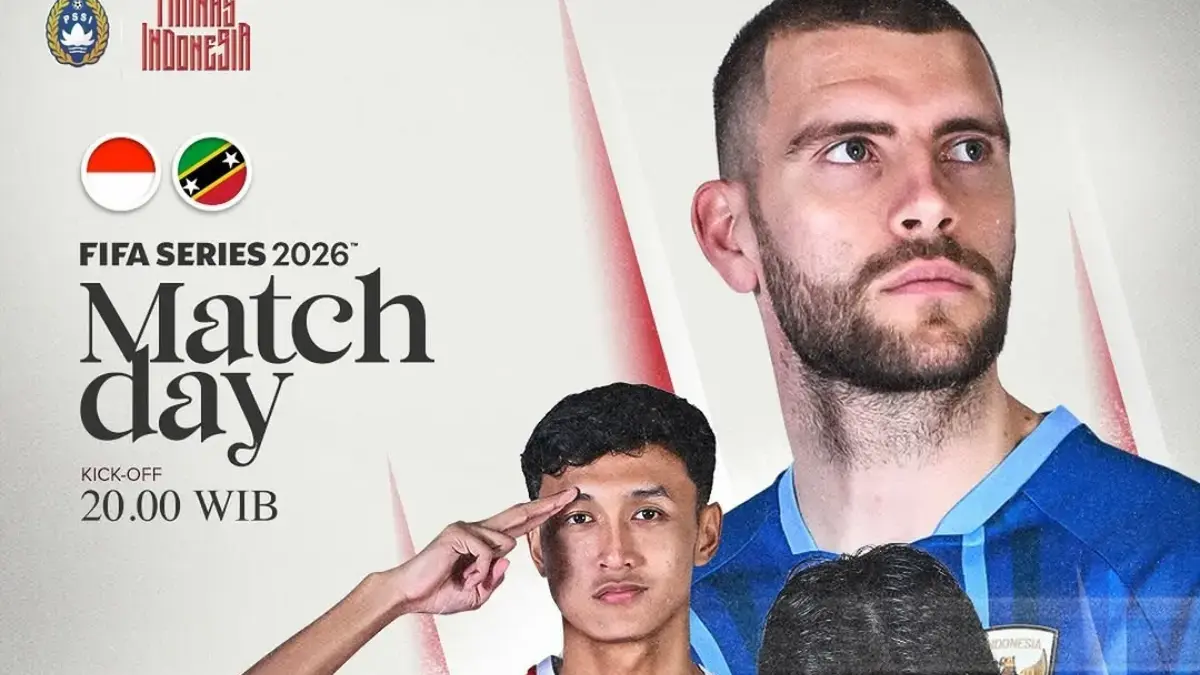 Tayang Hari Ini, Indonesia vs Saint Kitts & Nevis Kick-off 20.00 WIB, Tayang di Mana? Indonesia vs Saint Kitts & Nevis