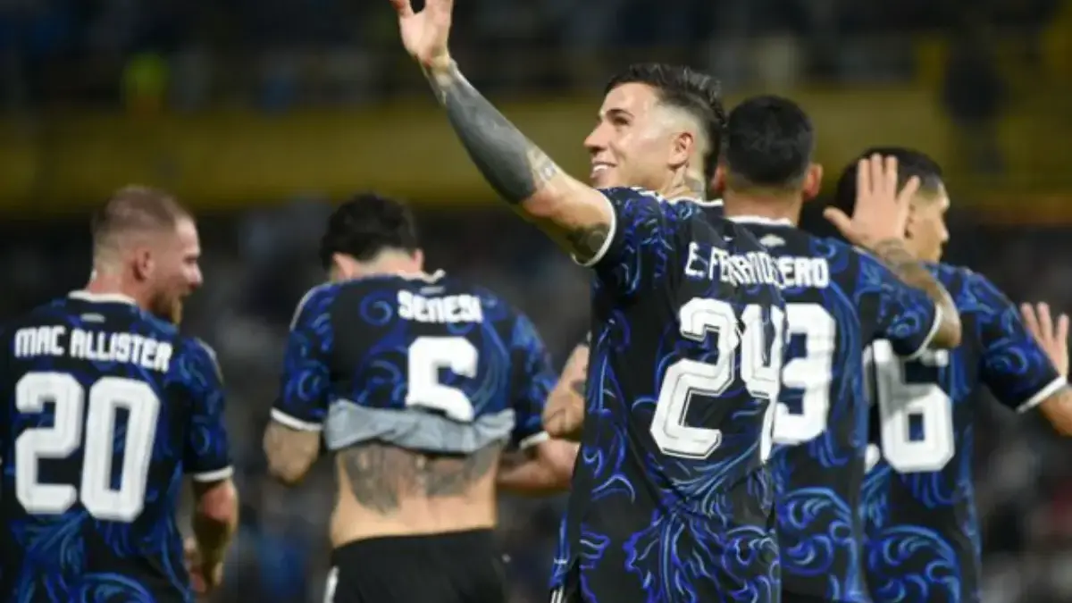 Hasil Statistik Pertandingan Argentina vs Mauritania semalam Enzo Fernandez