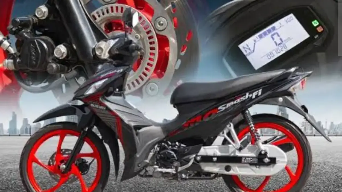 Suzuki Smash Fi ABS Hadir dengan Fitur Baru, Akankah Dijual di Indonesia? Suzuki Smash Fi ABS