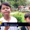 Siswa SDN Taman Kalijaga Unjuk Bakat Pantomim Di Depan Balaikota