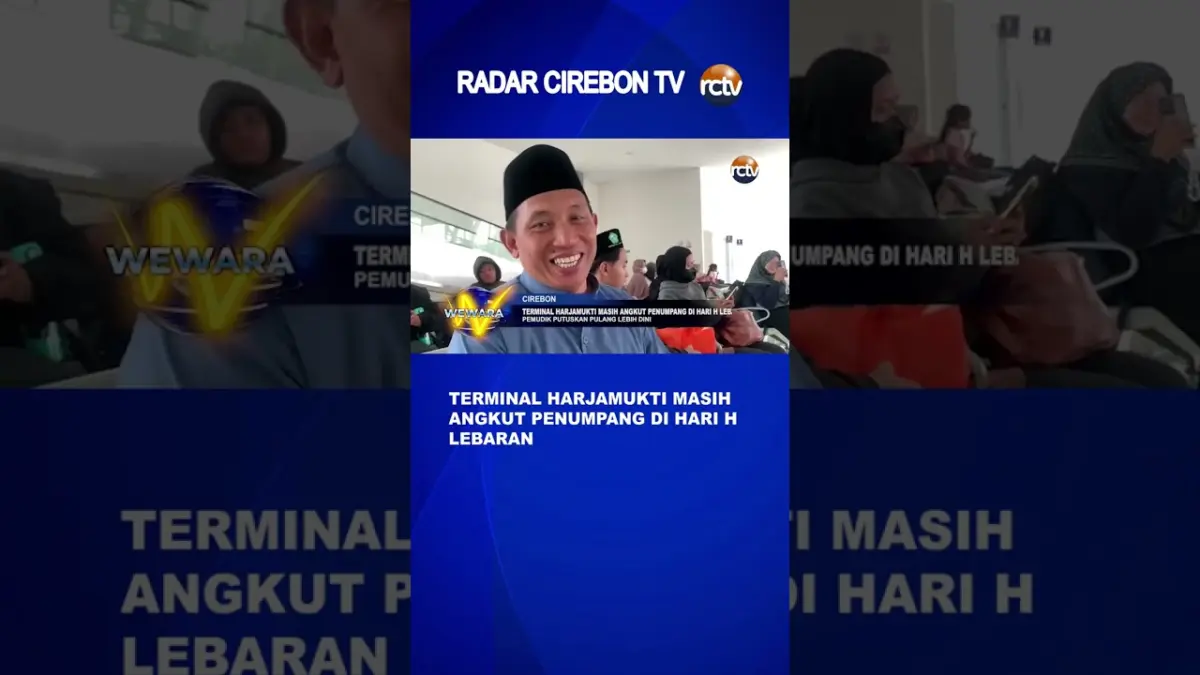 Terminal Harjamukti Masih Angkut Penumpang di Hari H Lebaran