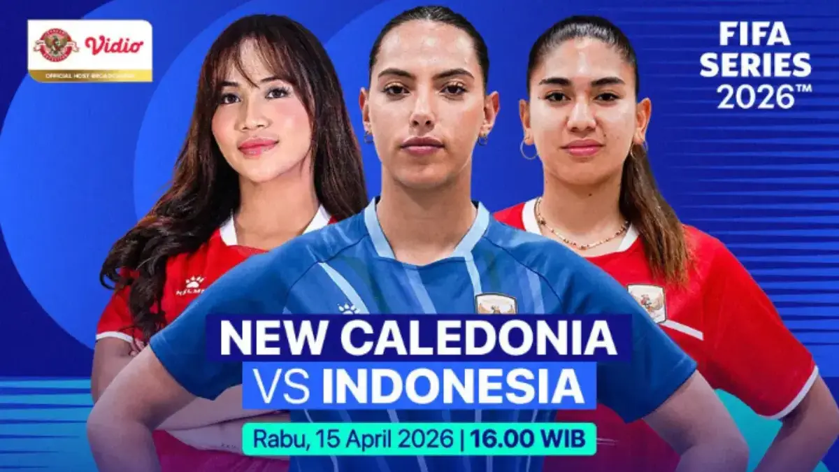 Siaran Langsung Pertandingan Timnas Putri Indonesia vs New Caledonia FIFA Series 2026 Sore Ini di SCTV FIFA Series 2026