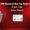 Thomas-Uber Cup 2026