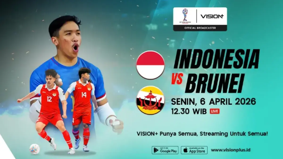 Link Live Streaming Pertandingan Timnas Futsal Indonesia vs Brunei di Piala AFF Futsal 2026 Piala AFF Futsal 2026