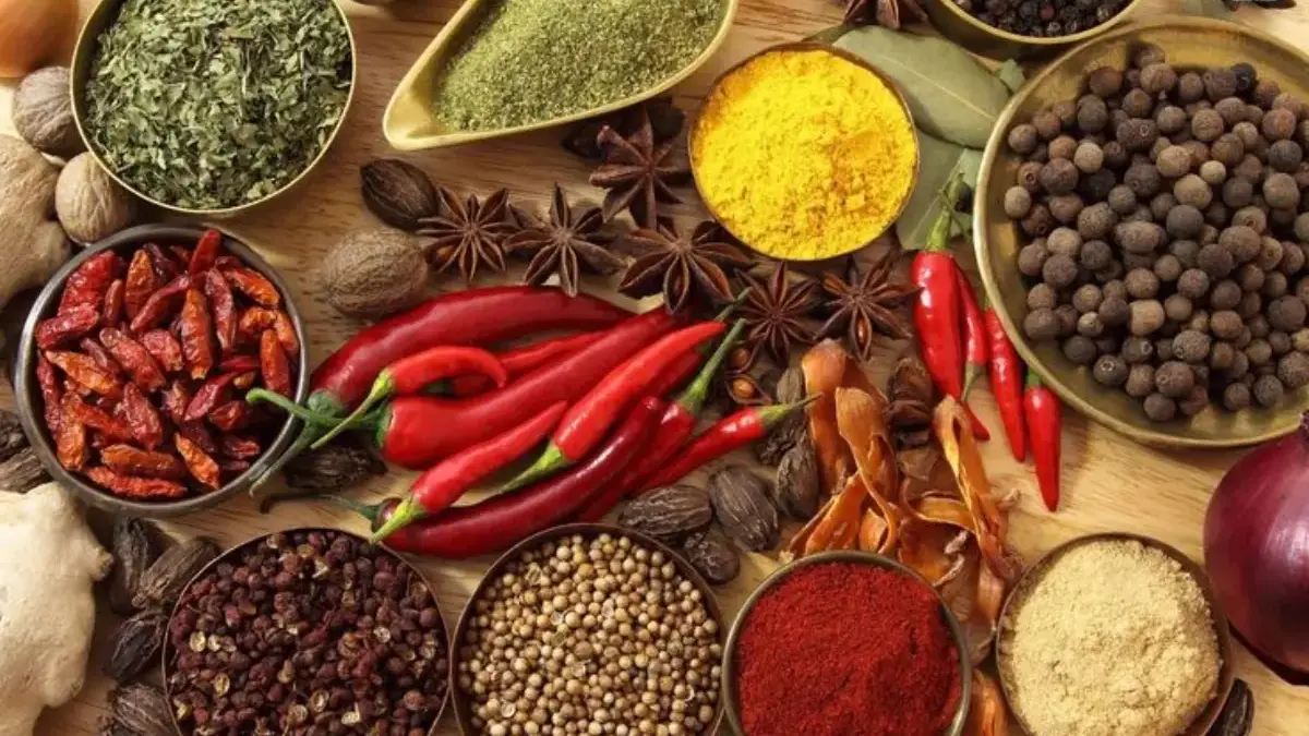 Ilustrasi bumbu dapur