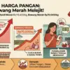 Lonjakan harga bahan pangan kembali terjadi di pasar domestik.