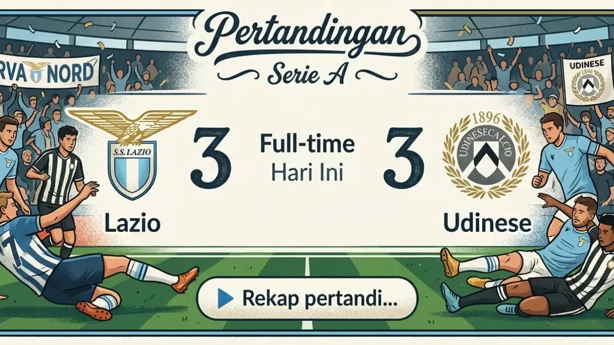 Duel yang berlangsung penuh tensi ini menghadirkan enam gol dan aksi saling balas sepanjang pertandingan.