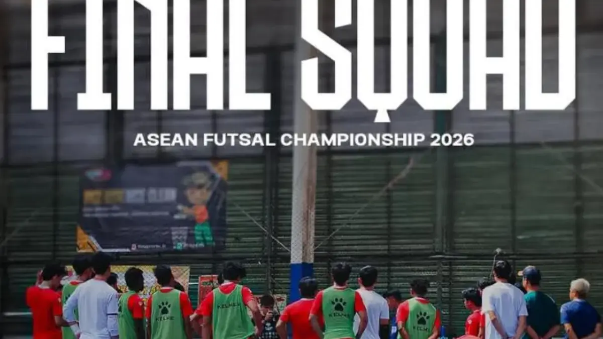 Daftar Resmi 14 Pemain Timnas Futsal Indonesia di Piala AFF Futsal 2026