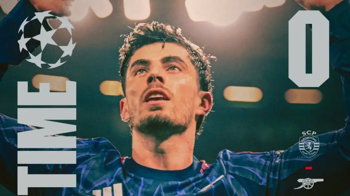 Sporting CP vs Arsenal 0-1: Gol Telat Havertz Selamatkan The Gunners di Lisbon Kai Harvretz