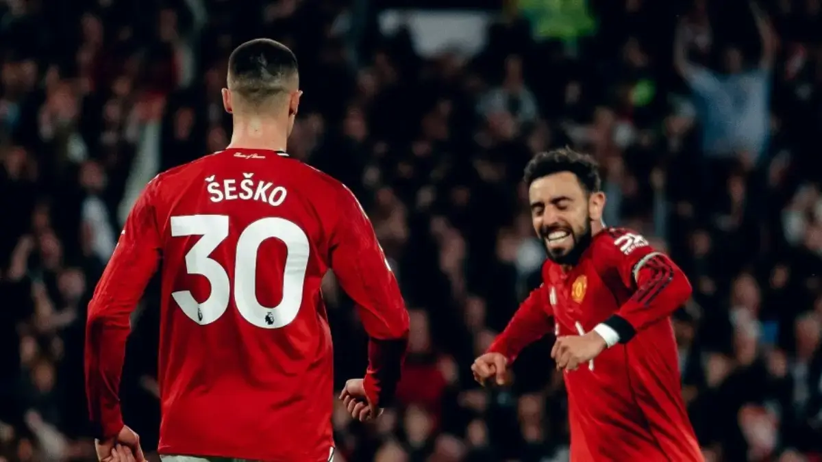Hasil Manchester United vs Brentford