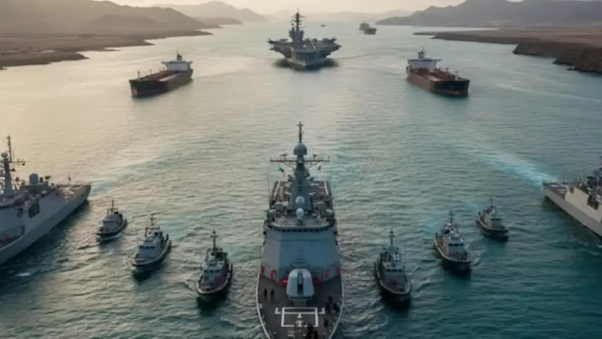 Ilustrasi selat Hormuz