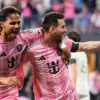 Lionel Messi mencetak gol untuk Inter Miami dalam laga MLS melawan Austin FC