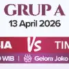 Timnas Indonesia U-17 akan memulai kiprahnya di ajang Piala AFF U-17 2026 dengan menghadapi Timor Leste.