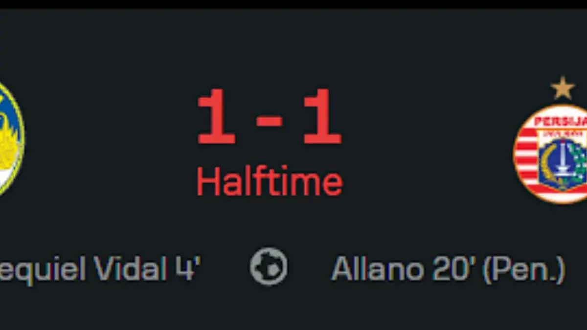 Pertandingan sengit tersaji antara Persija Jakarta dan PSIM Yogyakarta pada sore hari ini.