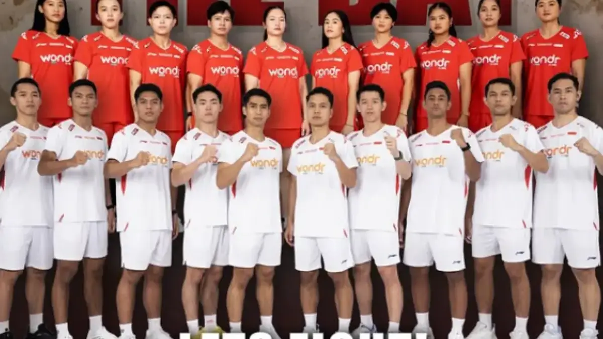 Persatuan Bulutangkis Seluruh Indonesia resmi merilis daftar atlet yang akan memperkuat Indonesia.