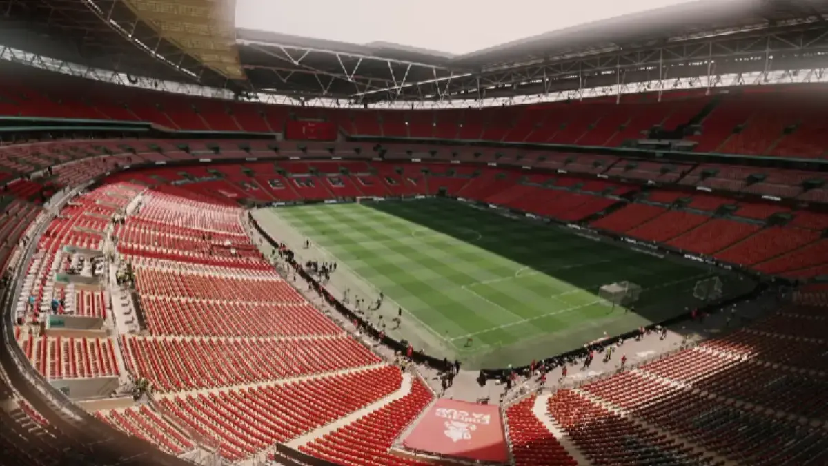 Chelsea melawan Leeds United di Stadion Wembley, Minggu (26/4/2026).