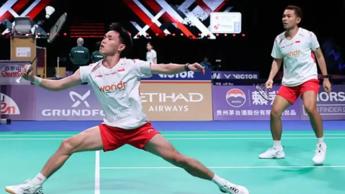 Tim Thomas Indonesia kembali menunjukkan semangat juang tinggi saat menghadapi Thailand.