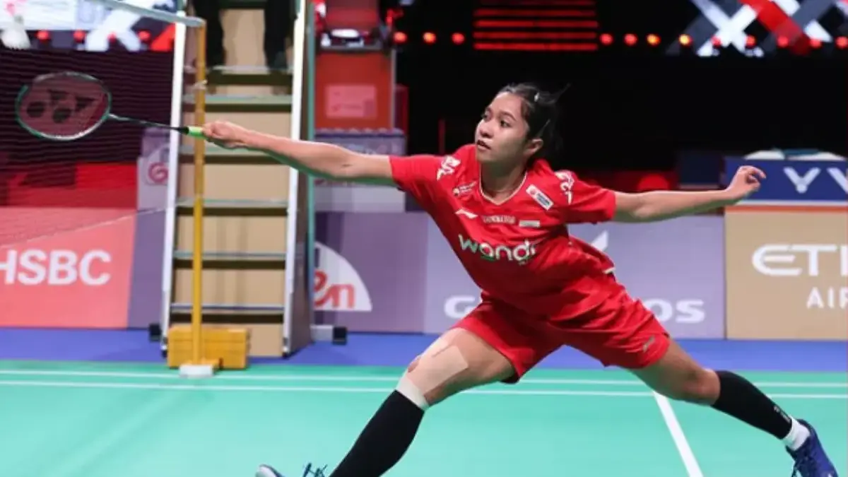 Ester menjadi penentu kemenangan Indonesia saat menghadapi Huang Yu-Hsun pada partai kelima.