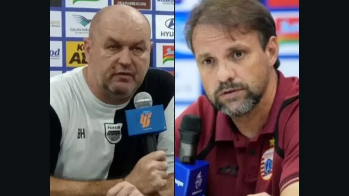 Persib dan Persija Punya Masalah Serupa, Dua Pelatih Kompak Frustrasi