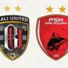 Pertandingan Bali United vs PSM Makassar Liga 1 Indonesia hari ini