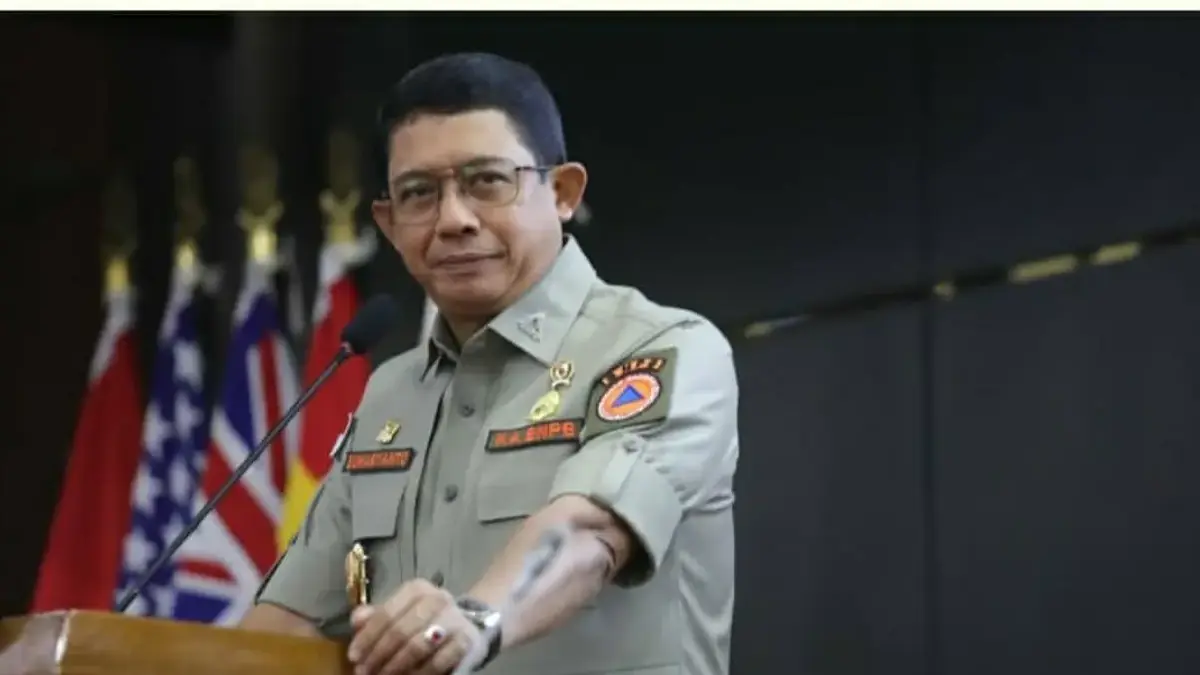 Kepala BNPB Letjen TNI Suharyanto