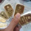 Harga Emas Galeri 24, UBS, Antam & Antam Retro Hari Ini Anjlok