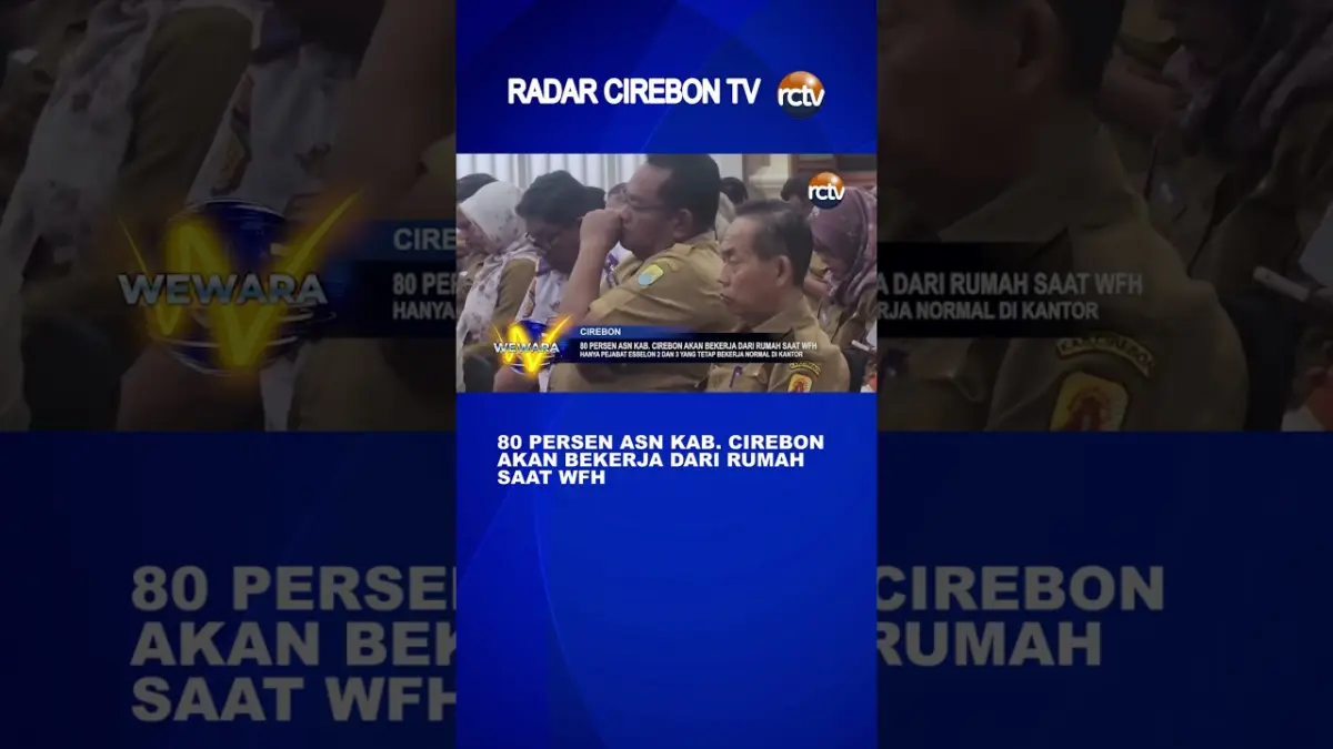 80 Persen ASN Kab. Cirebon Akan Bekerja Dari Rumah Saat WFH