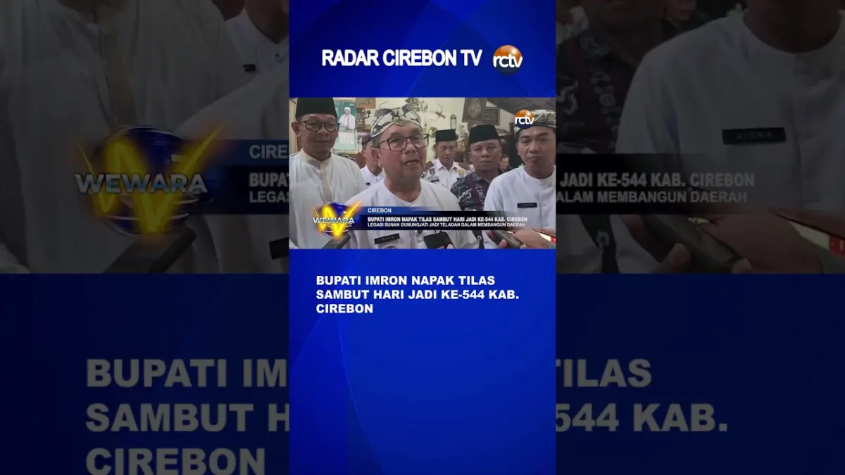 Bupati Imron Napak Tilas Sambut Hari Jadi Ke-544 Kab. Cirebon
