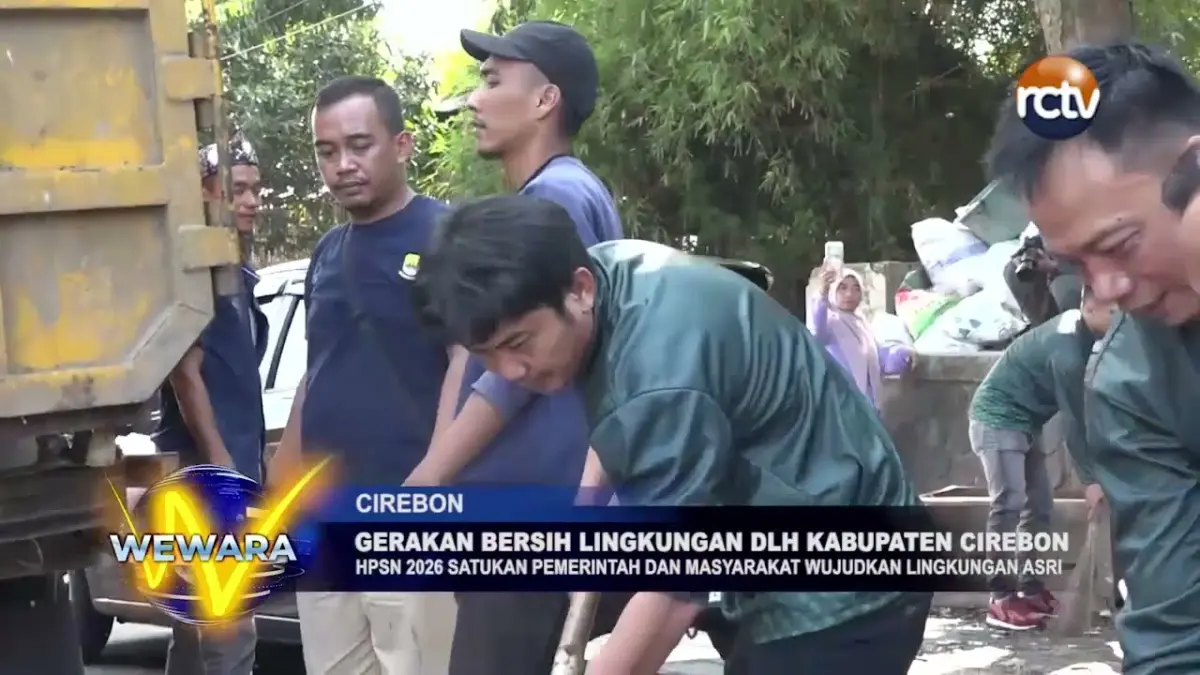 Gerakan Bersih Lingkungan DLH Kabupaten Cirebon