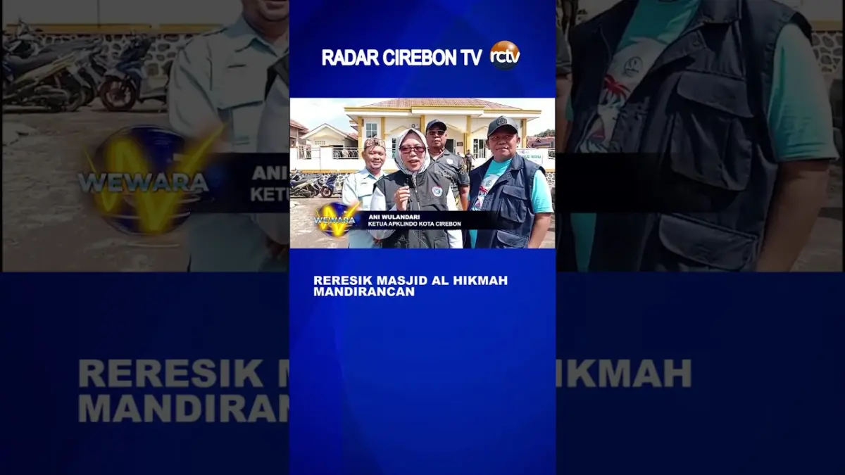 Reresik Masjid Al Hikmah Mandirancan