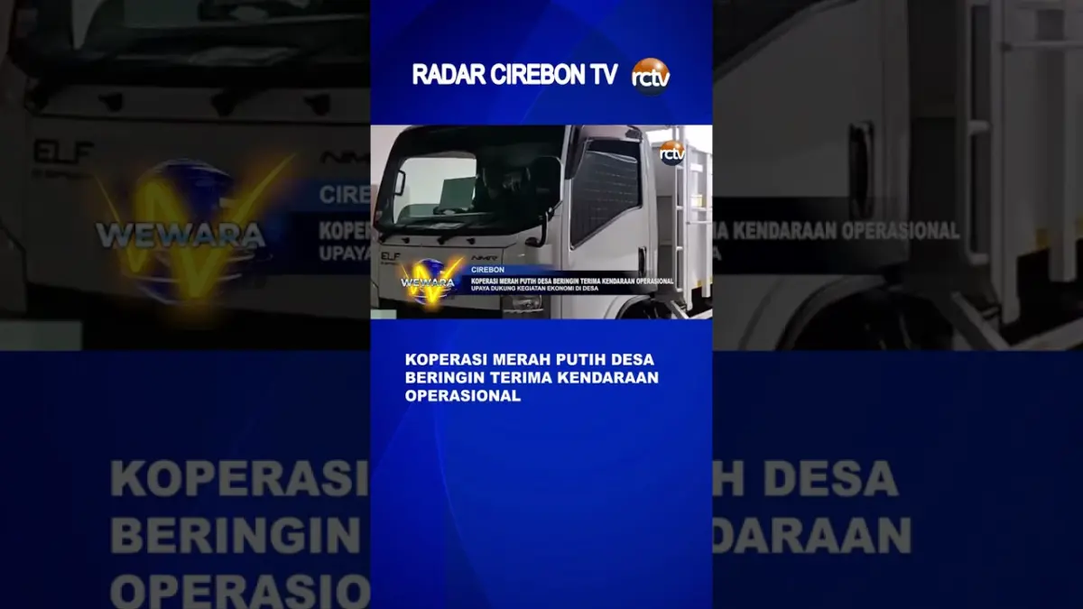 Koperasi Merah Putih Desa Beringin Terima Kendaraan Operasional