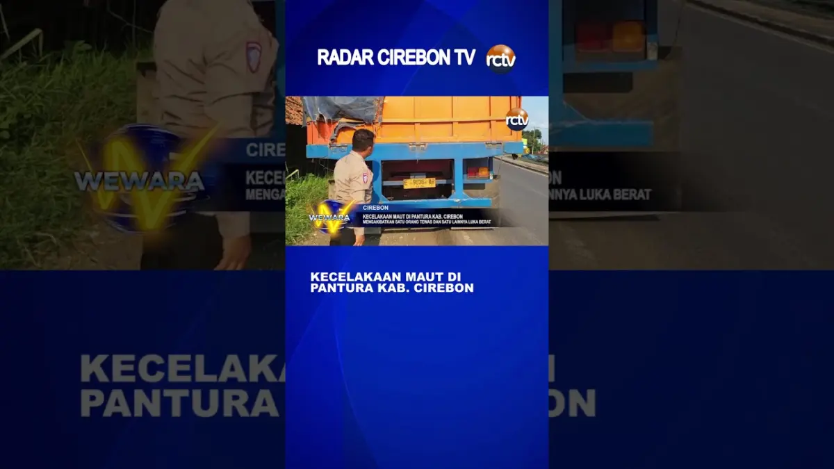 Kecelakaan Maut Di Pantura Kab. Cirebon
