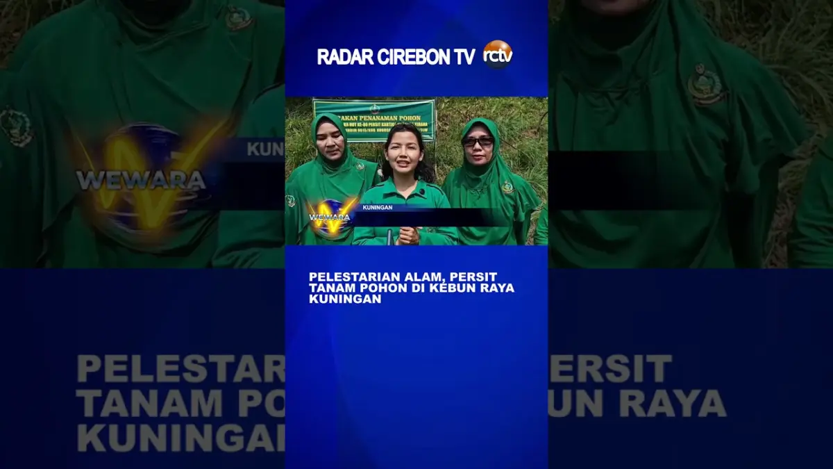 Pelestarian Alam, Persit Tanam Pohon Di Kebun Raya Kuningan