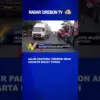 Jalur Pantura Cirebon Arah Jakarta Macet Parah