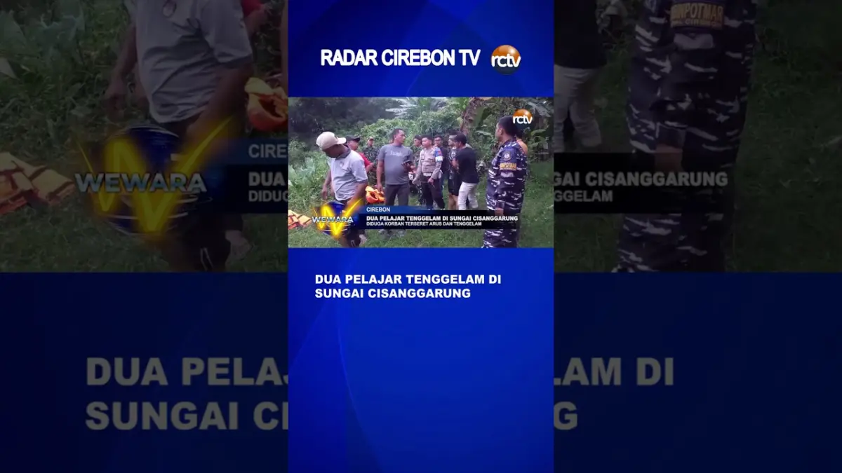 Dua Pelajar Tenggelam Di Sungai Cisanggarung