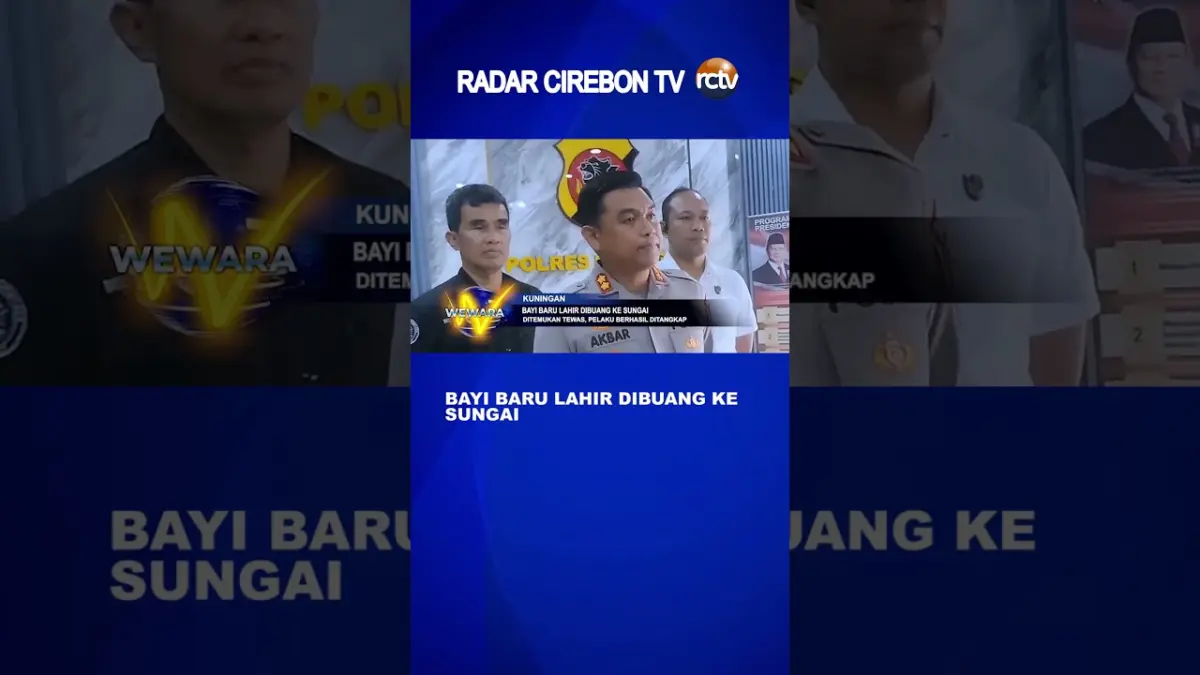 Bayi Baru Lahir Dibuang Ke Sungai