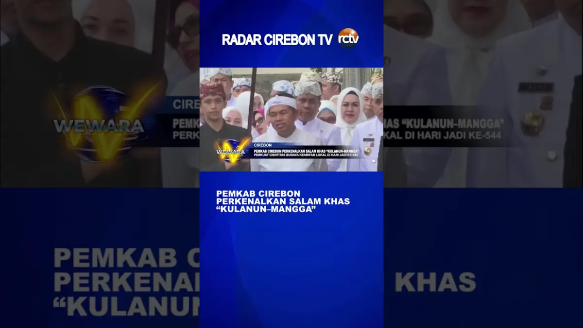 Pemkab Cirebon Perkenalkan Salam Khas Kulanun Mangga