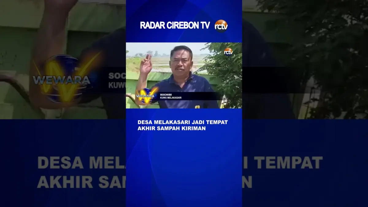 Desa Melakasari Jadi Tempat Akhir Sampah Kiriman