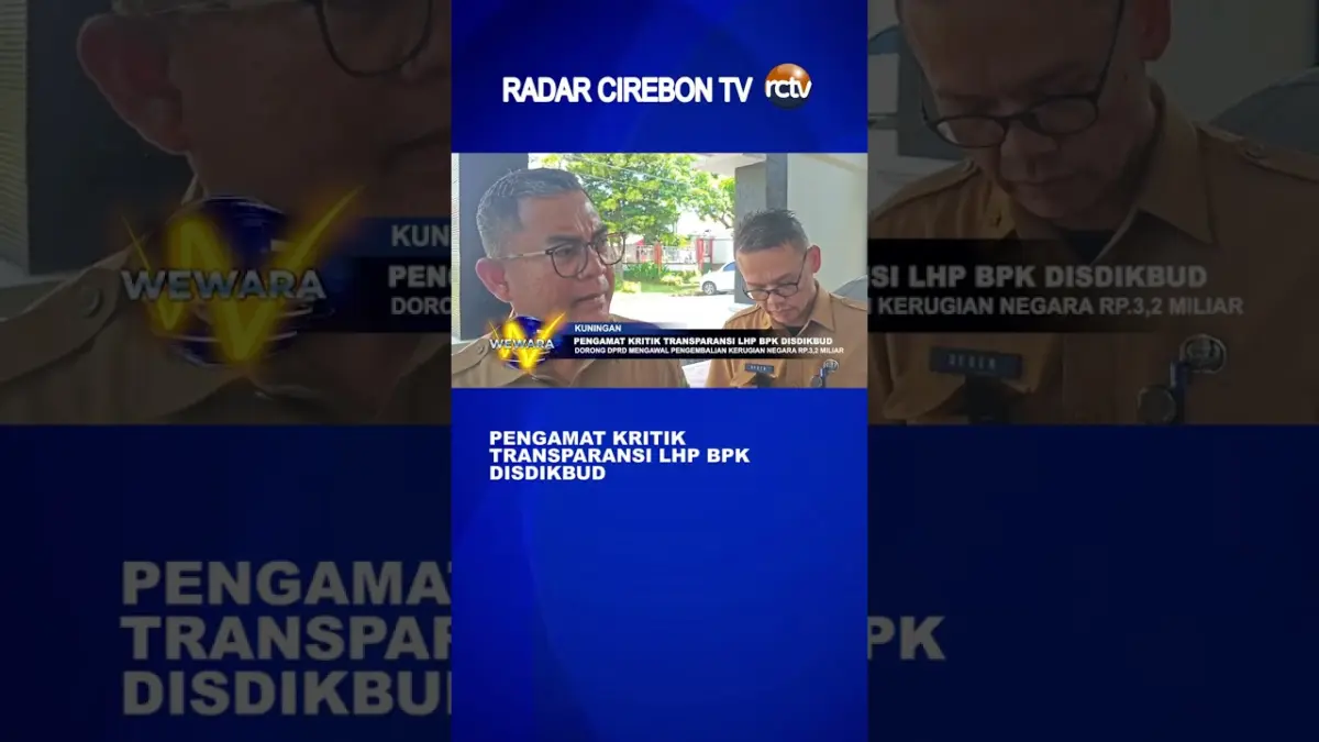 Pengamat Kritik Transparansi LHP BPK Disdikbud