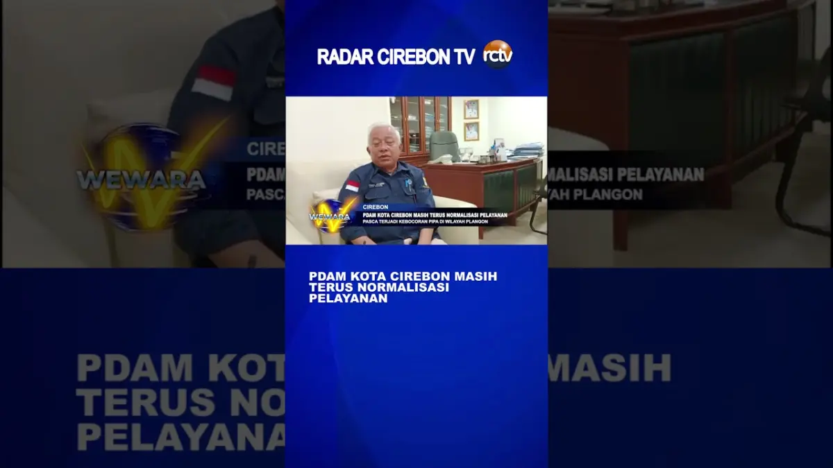 PDAM Kota Cirebon Masih Terus Normalisasi Pelayanan