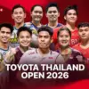Badminton Thailand Open 2026