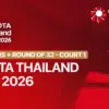 Badminton Thailand Open 2026